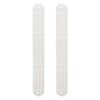 Downspout Gutter Downspout Strap Leader Strap 3x4 White Set of