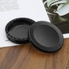 eMagTech 4Pcs Rear Lens Cap Body Cap Replacement Compatible with
