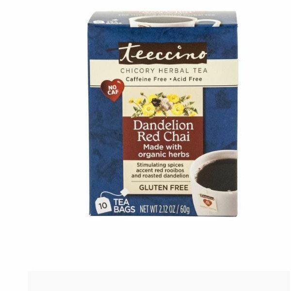 3 x 10 tea bags TEECCINO Organic Dandelion Red Chai ( 30 bags )
