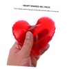 ORFOFE 6pcs Heart-shaped Reusable Hot Packs for Injuries and for