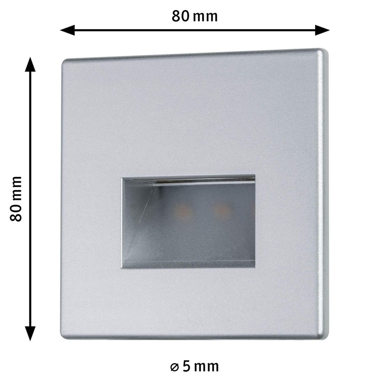 Paulmann 99495 Special Wand Recessed Light Set Edge LED 1x1.1W