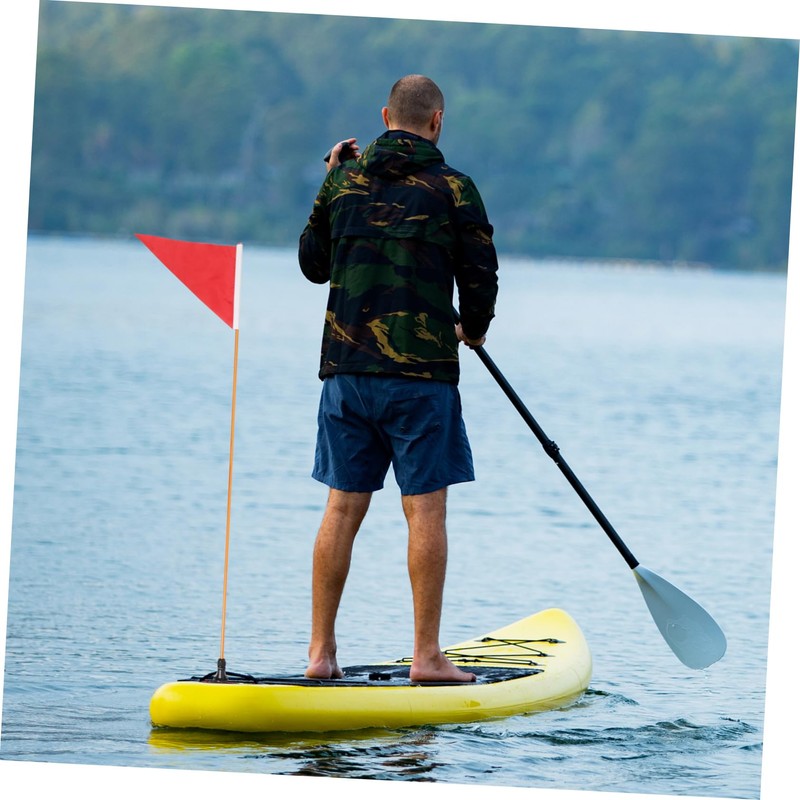 SUPVOX Professional Kayak Accessory Folding Flag Pole Easy Install/disassemble for