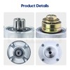 GUSUHAWK 3 Pack 601804 Spindle Assembly with 604665 Pulley Replaces
