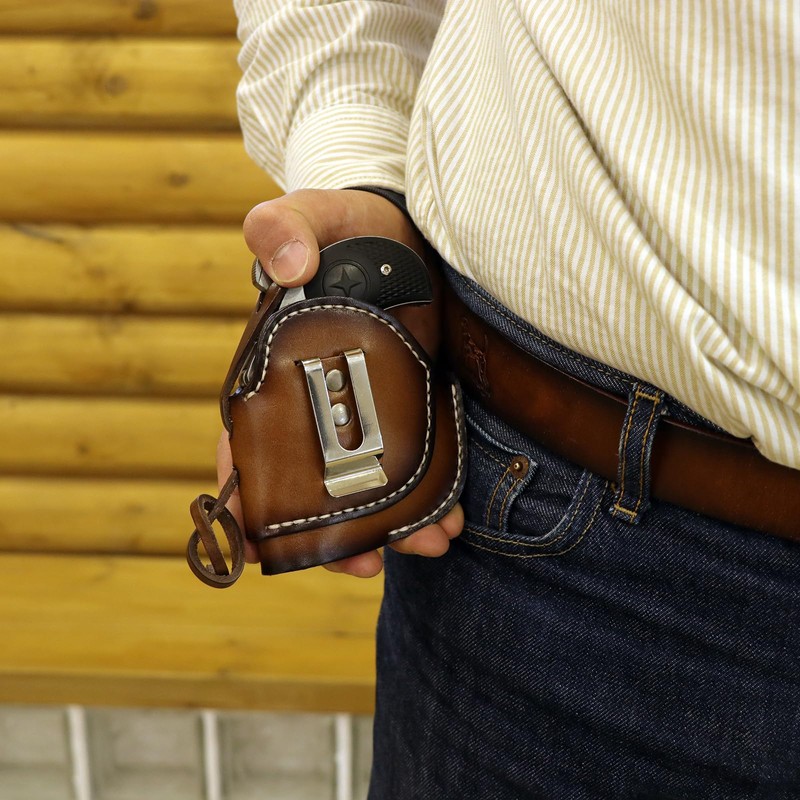 TOURBON Holster, Handgun, Waist, Airsoft Leather, Tactical Holster