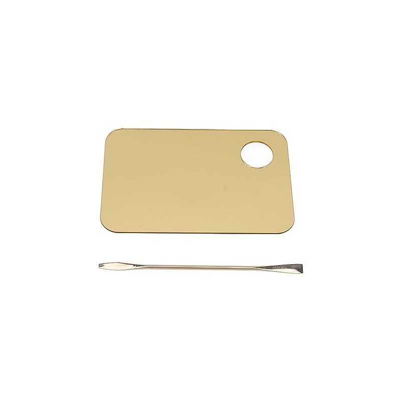 Paleta de Mezcla de Maquillaje, Paleta Acrílica con Espátula