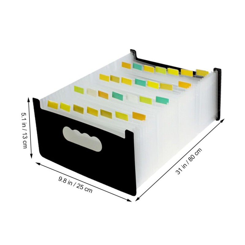 Operitacx Document Holder Bag Labels Multi-Functional File Folder Easy to