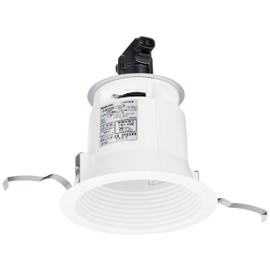 Panasonic NNN61523W LED Downlight, Equivalent to DL40-100, φ4.9 inches (125 mm), White, Bulb Color