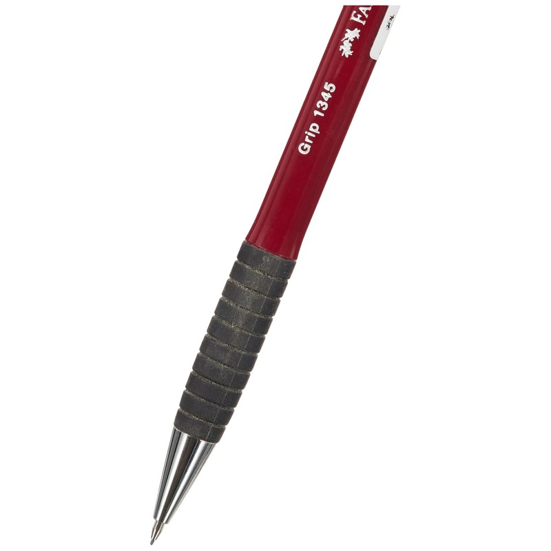 Faber-Castell Grip 1345 0.5mm Mechanical Pencil - Red