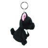 NICI French Bulldog Key Ring Keychain BB Girls Black 3.9
