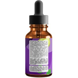 Organic Ashwagandha Liquid Drops for Adults - Potent Liquid Ashwagandha Root Extract for Energy and Mood Support - Liquid Ashwagandha Tincture Vegan - Non-GMO Gluten & Alcohol-Free (120 Servings)