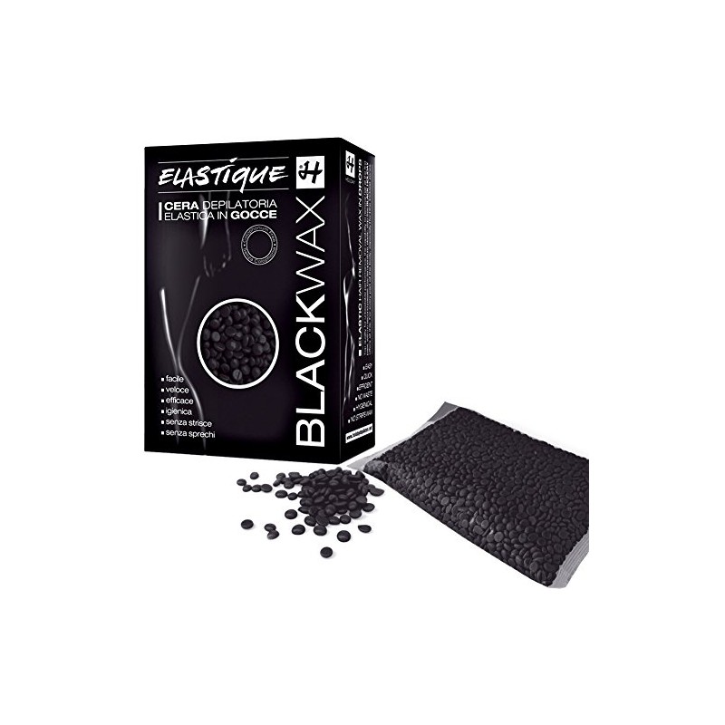 Black Wax Film Wax Black Elastique in Beads 500 g