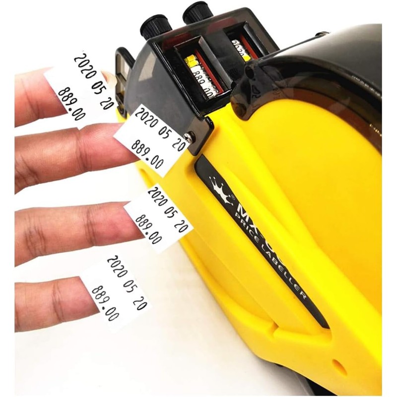 2 Line Price Labels - 40 Rolls of Pricing Labels