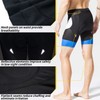 Souke Sports Men’s 4D Padded Cycling Shorts - Breathable &