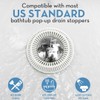 Hair Catcher for Shower Drain & Bathtub – TubRing Pop-Up