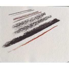 Clairefontaine - Ref 96481C - Ingres White Pastel Glued Laid Paper Pad (Pack of 25 Sheets) - 18 x 24cm, 130gsm Tinted Cotton, Top Glue Bound - Suitable for Dry Techniques