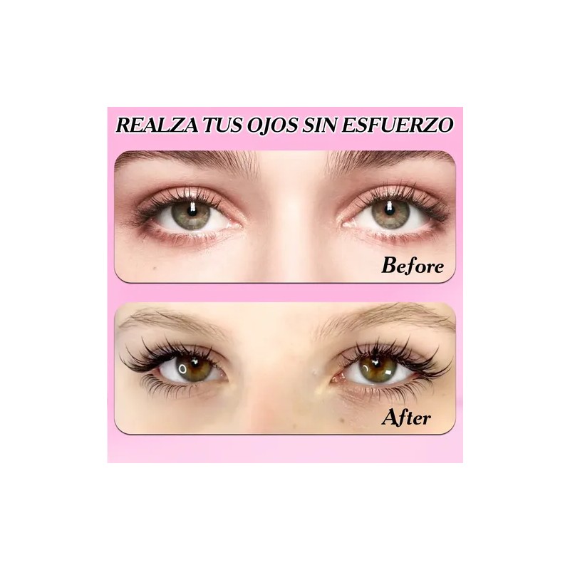 Wosheer Pestanas Sin Pegamento Diy Pestanas 10-16mm (mien)