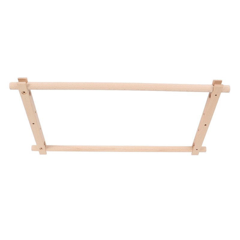 Cross Stitch Frame Rectangular Removable Wood Needlework Stretcher Frame Quilting