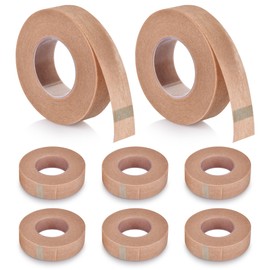 AHHALFFY 0.5 inch x 10 Yd Non-woven Nose Tape for Rhinoplasty Shaping Hypoallergenic Medical Paper Tape Sensitive Skin Adhesive Breathable Micropore Tape First Aid Tape for Wound Care Cosmetic 8 Rolls