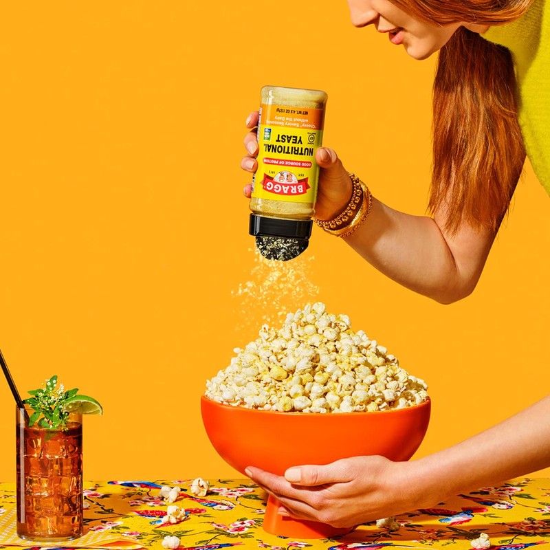 Bragg Nutritional Yeast Seasoning – Vegan, Gluten Free Cheese Flakes