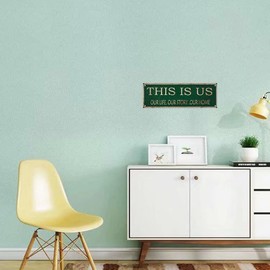 Tortoise Decor - Metal Wall Sign, 16x4 Inch - Home/Kitchen/Man Cave