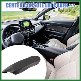 Motoforti Center Console Armrest Cover Right for Toyota C-HR Red Line Black Long-lasting