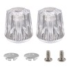 2 Pcs Large Shower Knob Replacement, Acrylic Tub Shower Faucet