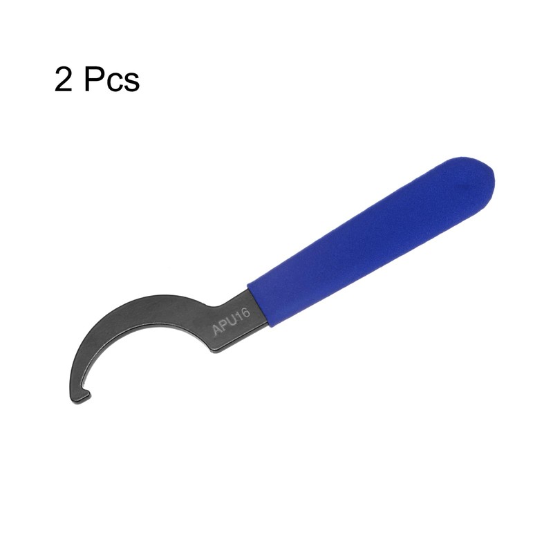 sourcing map 2 Pcs C Hook Spanner Wrench APU16 Nut
