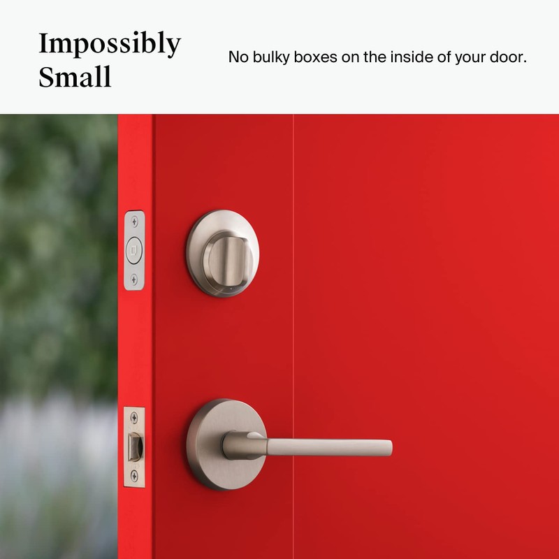 Level Lock Smart Lock - Previous Model - Satin Nickel