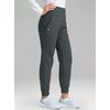 Women's Fleece Lined Joggers High Waisted Water Resistant Thermal Hiking