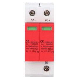 Surge Protective Device 2P 40KA 1000V PV Voltage Protection Arrester Protector for Safety