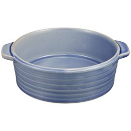 Santo 18219 Banko Ware Pot, Single Use, 1 Person Use, 28.9 fl oz (850 ml), Denim, Made in Japan