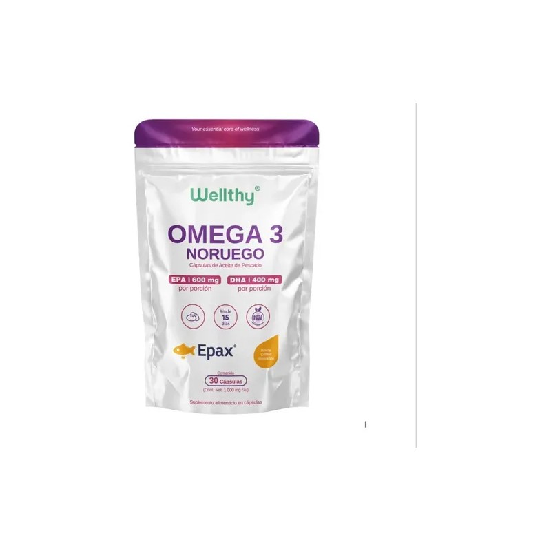 Omega 3 Salmón Noruego Epax 30 Cápsulas Norwegian Salmon Omega