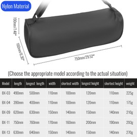 AKZYTUE Tripod Carrying Case - 29.92 in x 6.69 in x 7.87 in - 600D Oxford Tripod Carrying Case Bag with Strap for Light Stands, Boom Stand, Tripod