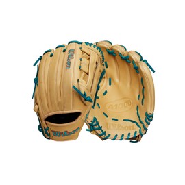 Wilson Fall 2024 A1000® DW5 12” Infield Baseball Glove - Blonde/Teal/Orange, Left Hand Throw