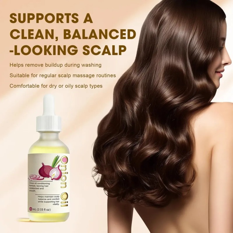 Aceite De Cebolla For Cabello Y Cuero Cabelludo, Mezcla