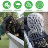 AMSGANK Downpipe Protection Gutter Protection, Set of 6 Gutter Strainers,