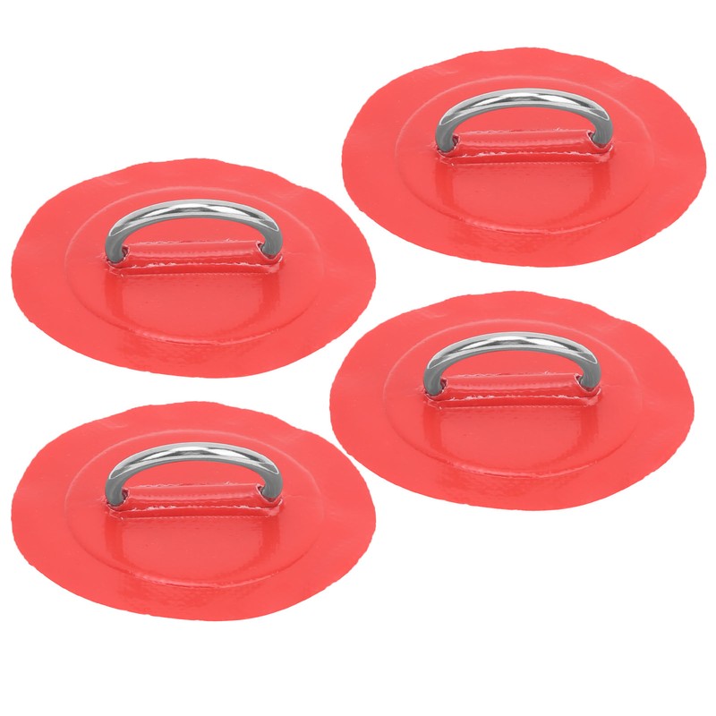 4pcs Inflatable Boat Kayak DRing Pad Patch Marine Fixed Buckle
