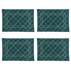 Patricia Heaton Home Macmerry Plaid Placemat Set of 4