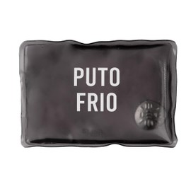 Fisura - Original Mini Gel Hand Warmer Reusable Pocket Warmer for Outdoor Activities (1 Piece Frío, Black)