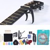 50Pcs Guitar Accessories Kit Strings Picks Capo Finger Cot Tuner