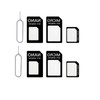 4 in 1 SIM Karten Adapte 2 Set SIM Adapter,