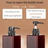 Premium Refillable Soap Dispenser Bottles | Convenient and Elegant Dispenser