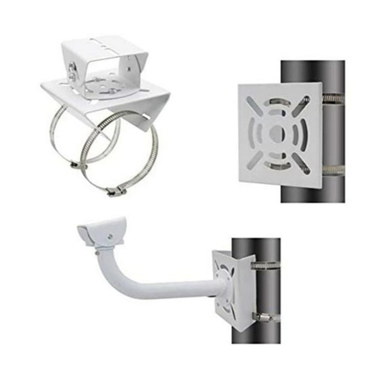 Universal Vertical Pole Mount for Security Camera, Dome Vertical Pole