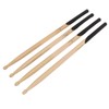 2 Pairs Drum Mallet 5A 7A Wood Drumstick Wooden Drum