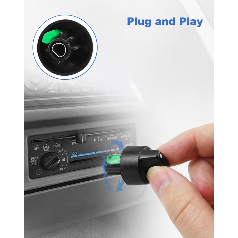 Premium A/C Heat Control Knob Switch Fit for Ford Explorer