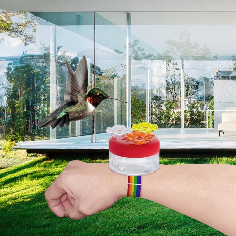 Handheld Hummingbird Ring (Wrist Strap Model), Outdoor Mini Hummingbird Handheld