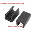 RANIT 20Pcs Slot Width Max 12mm Chair Foot U Shaped