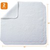 Home Beyond & HB design - 2-Pack Reusable Underpads -