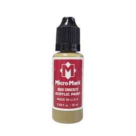 Micro-Mark Aged Concrete Paint, 20ml