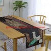 Ethnic Cotton Decorative Indian Dinning Art Table Patchwork Beads Embroidered
